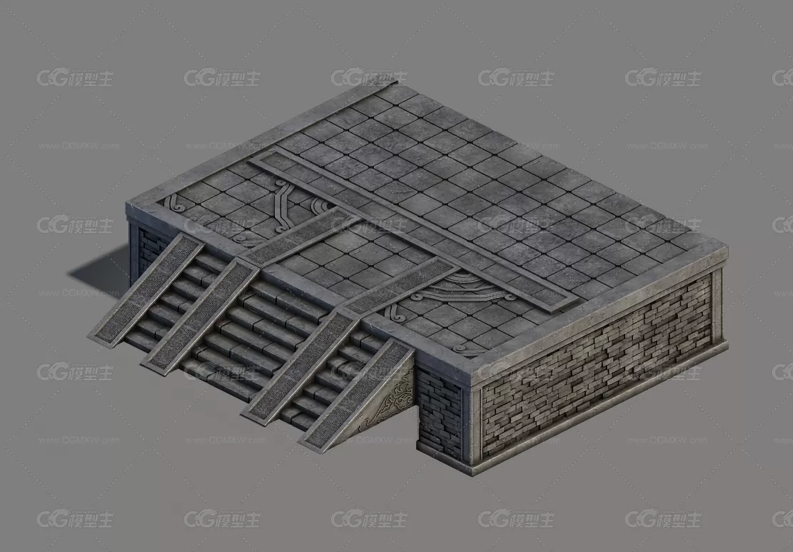 3转2古建筑模型-2