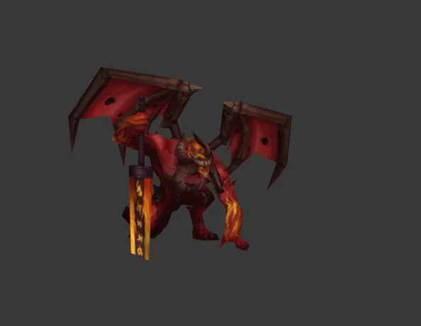 恶魔3D模型-1