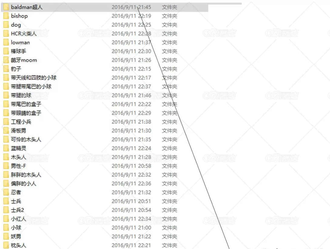 个人整理的maya练习模型28个，有需要的下载吧！-2