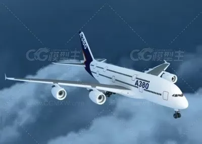 写实飞机模型 客运飞机-1