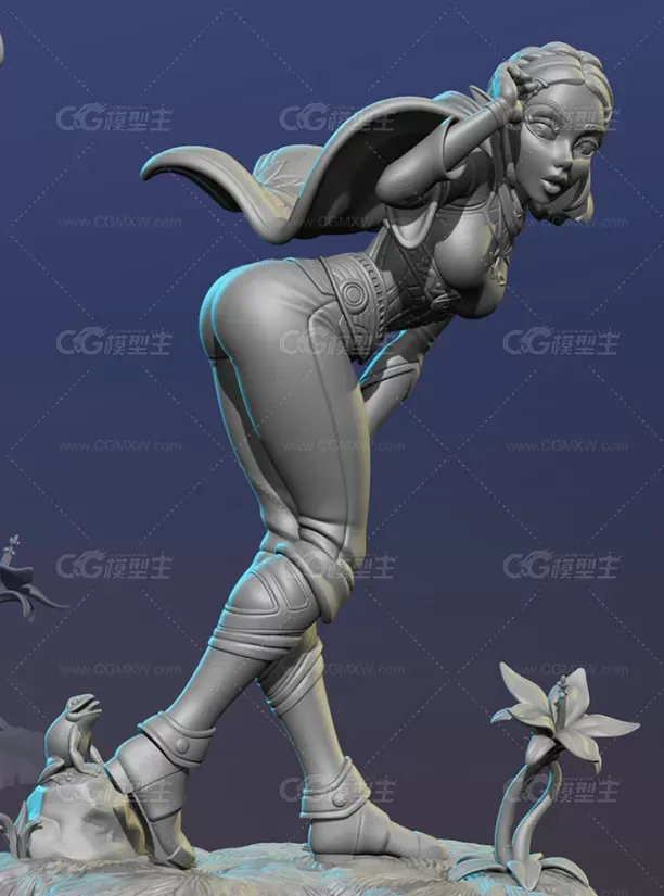 游戏塞尔达传说人物角色3d模型-3