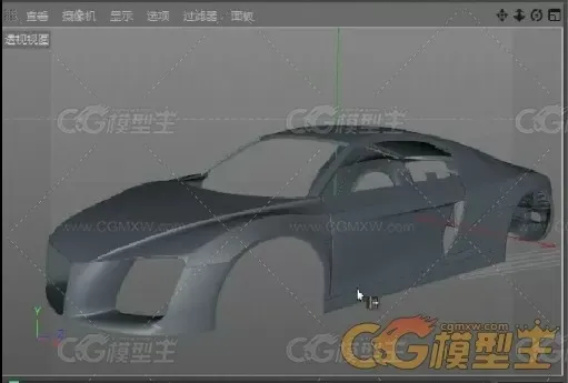 C4D奥迪汽车建模教程下载！C4D模型实例课堂教学下载！C4D奥迪汽车建模视频教程下载！-2