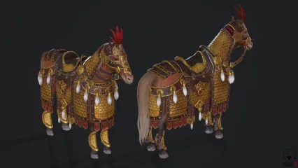 次世代战马坐骑3d模型
