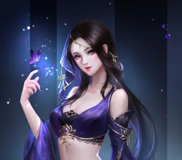 超美古风原画与3D美女高清壁纸 808P
