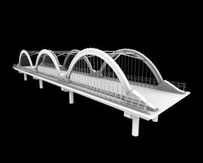 彩虹桥，公路大桥maya模型下载！不错哦！欢迎下载！