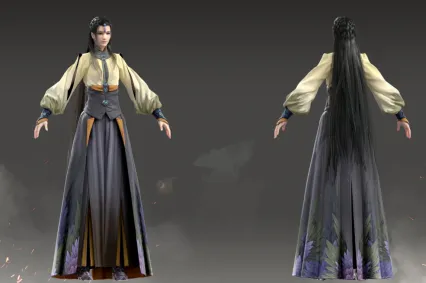 古剑奇谭 云无月3D模型