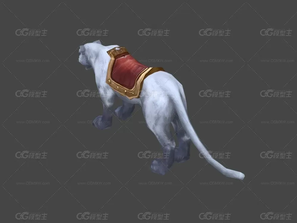 雪豹坐骑3D模型-3