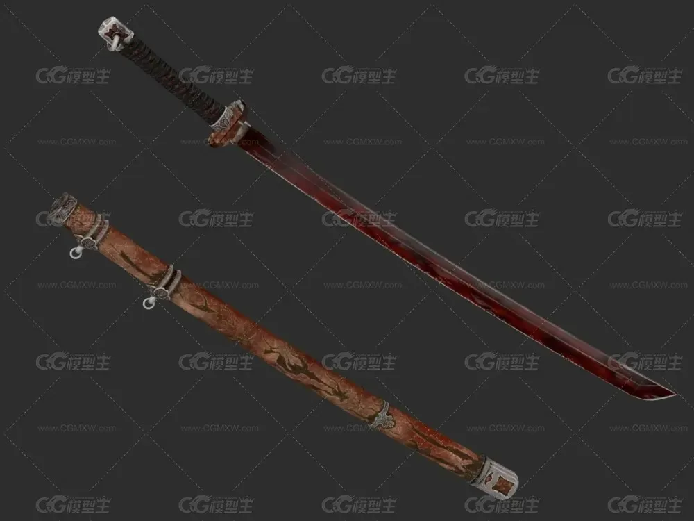一把精品武器模型-1