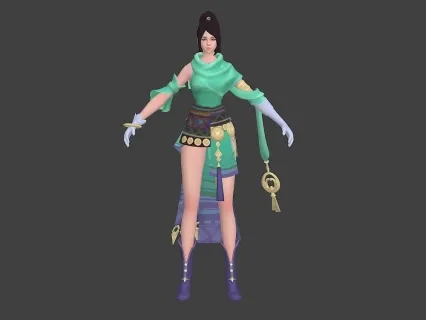 女主角弓箭手
