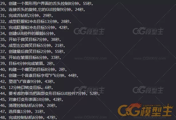 3dMAX2012面部绑定教程 Facial Rigging in 3ds Max 2012-4