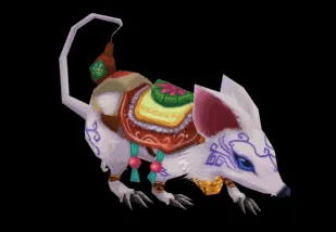 一个小白鼠3d模型 有绑定和全套动作