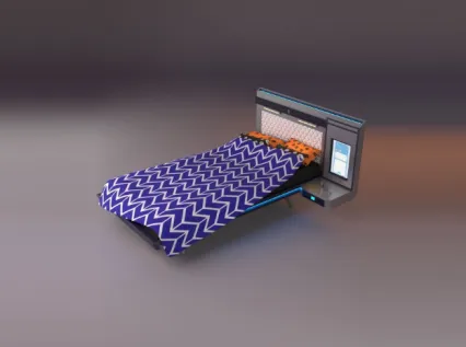 现代智能化床3D模型