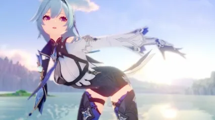 原神-优菈3D模型 带绑定
