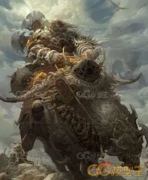 精心收集国内外大神们cg绘画插画的作品集（8G多）-1