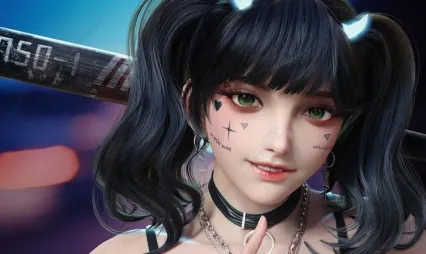A站系列3d角色设计参考cg素材197P