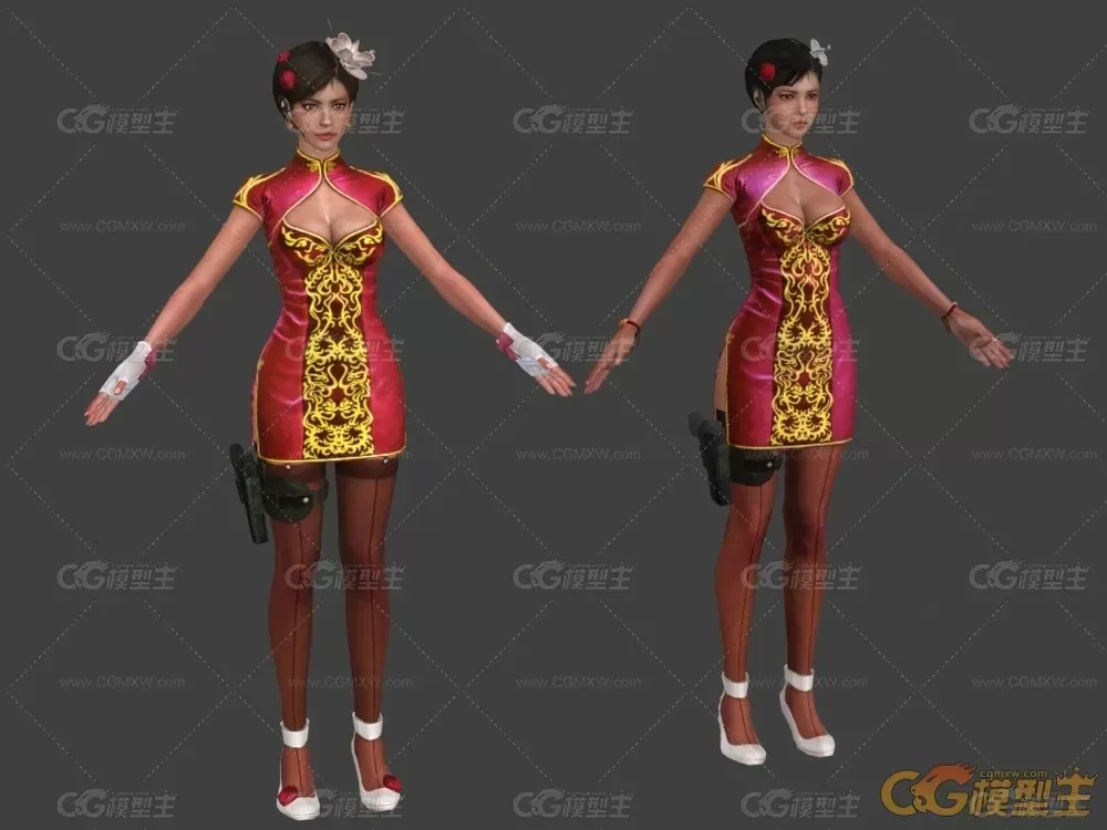 上官系列角色模型-2