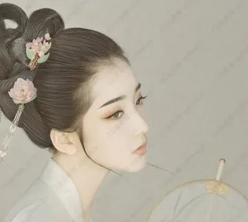 全4K+的超清古风美人插画图，共61P-150MB