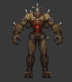 3D手绘模型泥浆武士