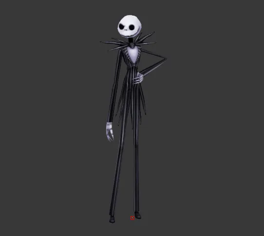杰克普通装3D模型