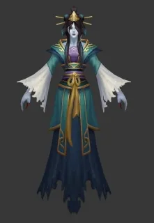 3D手绘角色死亡嫔妃