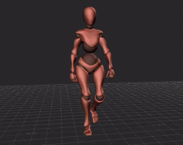 走路动作