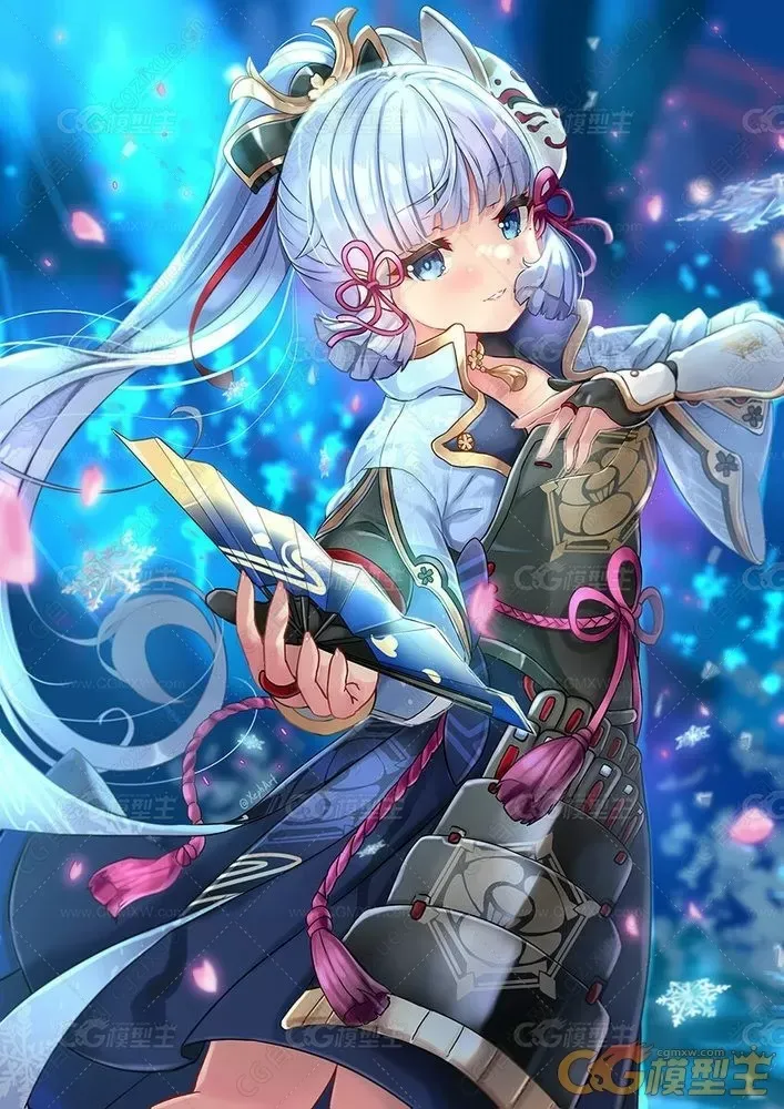 人气手游《原神》女角色精美高清CG插画-10
