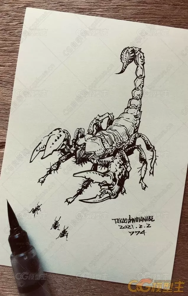 渡辺孝夫画师的魔幻色彩奇幻风推特作品合集-5
