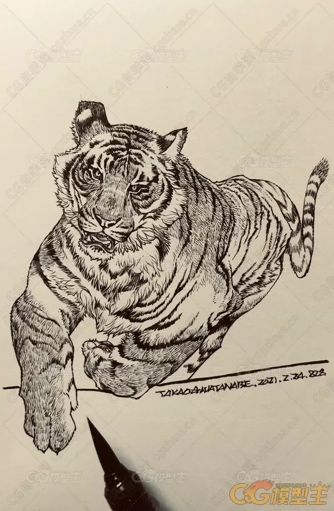 渡辺孝夫画师的魔幻色彩奇幻风推特作品合集-6