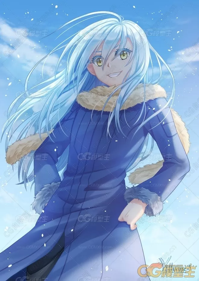 Rimuru Tempest萌王精选美图插画设计参考974P-3