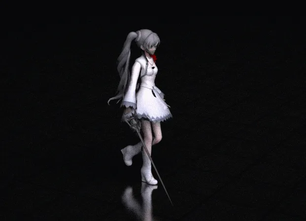 RWBY_weiss，喜欢动画的朋友不容错过！-1
