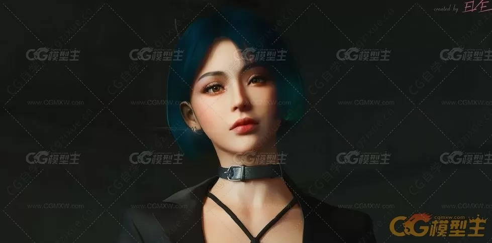 韩国画师《EVE》逼真细腻的20年11月更新的CG插画作品-1