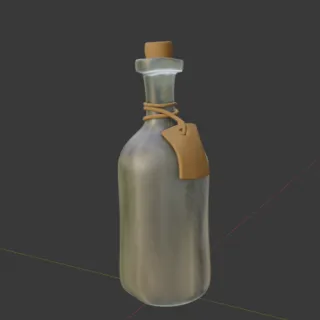 漂流瓶3D模型