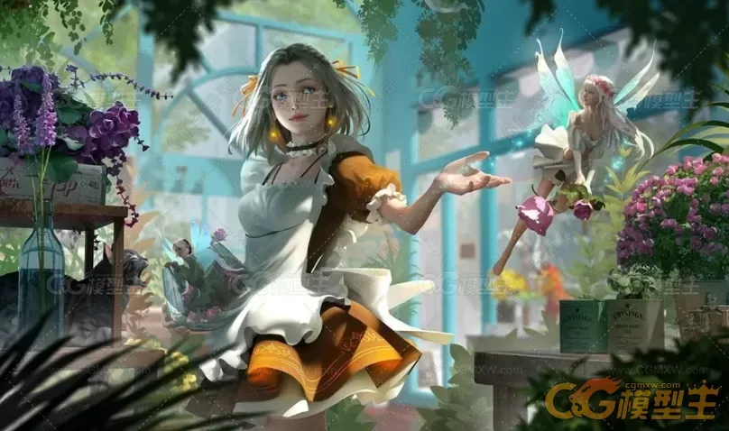 MelodyOfLost_李睿老师和学生CG插画作品93P-13