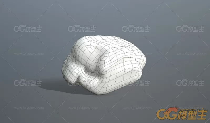 次世代材质熔岩3D模型-6