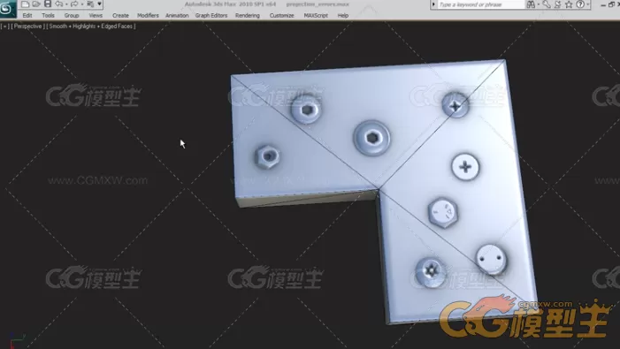 3dmax法线贴图烘焙技巧教学教程-6