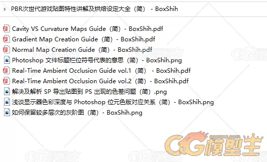 3D次世代游戏贴图制作详细教程PDF版本-3