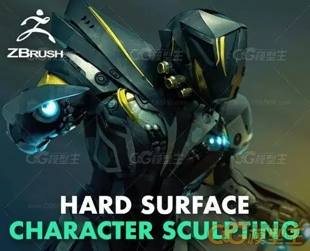 2020最强Zbrush机械硬表面建模教程-1