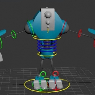 3dsmax骨骼套索基础核心技术训练视频教程