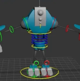 3dsmax骨骼套索基础核心技术训练视频教程