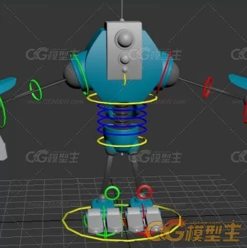 3dsmax骨骼套索基础核心技术训练视频教程-1