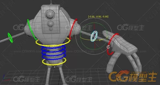 3dsmax骨骼套索基础核心技术训练视频教程-4