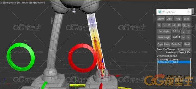 3dsmax骨骼套索基础核心技术训练视频教程-6