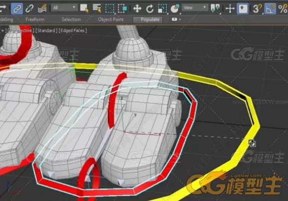 3dsmax骨骼套索基础核心技术训练视频教程-5