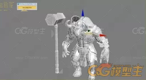 3Dmax次时代牛头怪物贴图绘制中文教程(无密）超清1080p-2