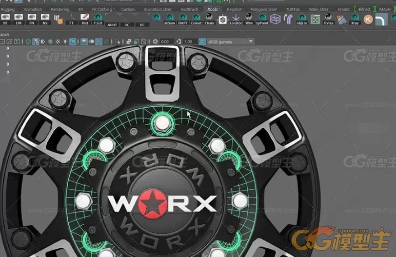 【疯狂麦克斯】影视级概念汽车3D制作视频教程-3