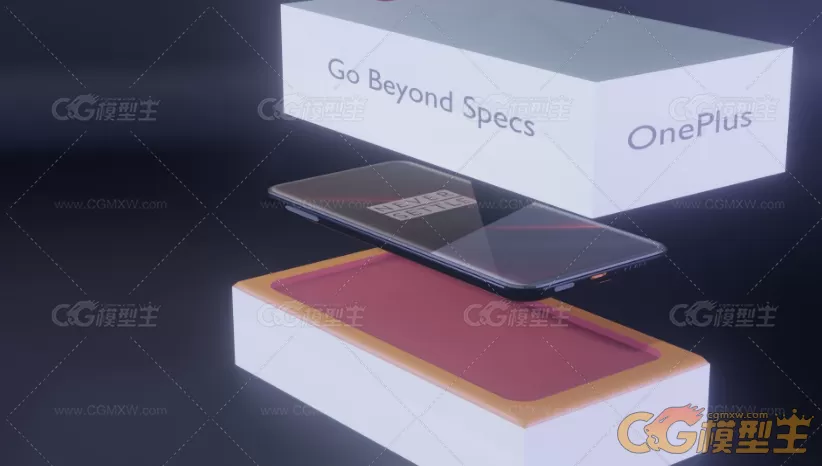 OnePlus 7 Pro手机3d模型-5