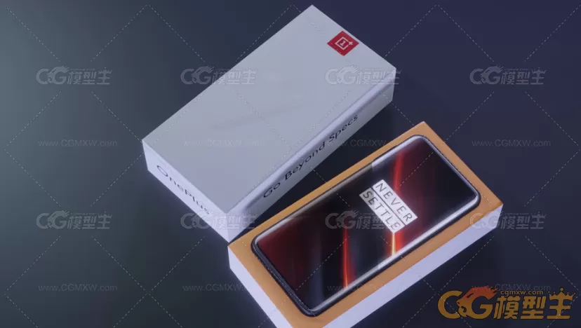 OnePlus 7 Pro手机3d模型-4