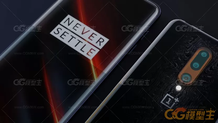 OnePlus 7 Pro手机3d模型-7