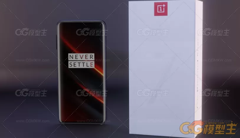 OnePlus 7 Pro手机3d模型-6