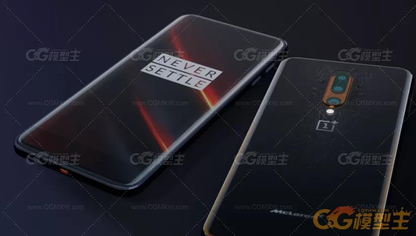 OnePlus 7 Pro手机3d模型-8